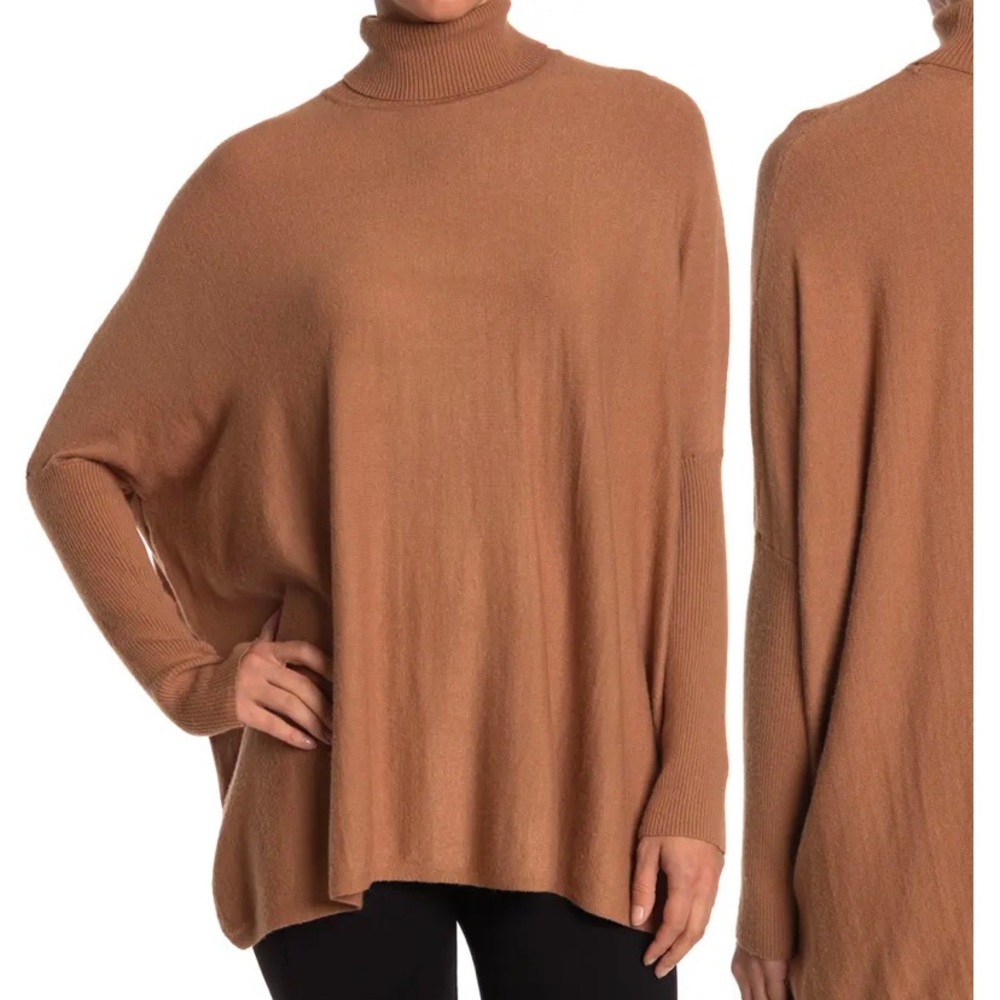 Boxy Camel Sweater